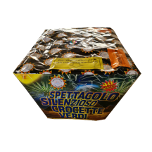 SPETTACOLO SILENZIOSO CROCETTE VERDI 40 COLPI