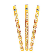 CANDELA ROMANA GOLD 10 COLPI 2 PEZZI BORGONOVO