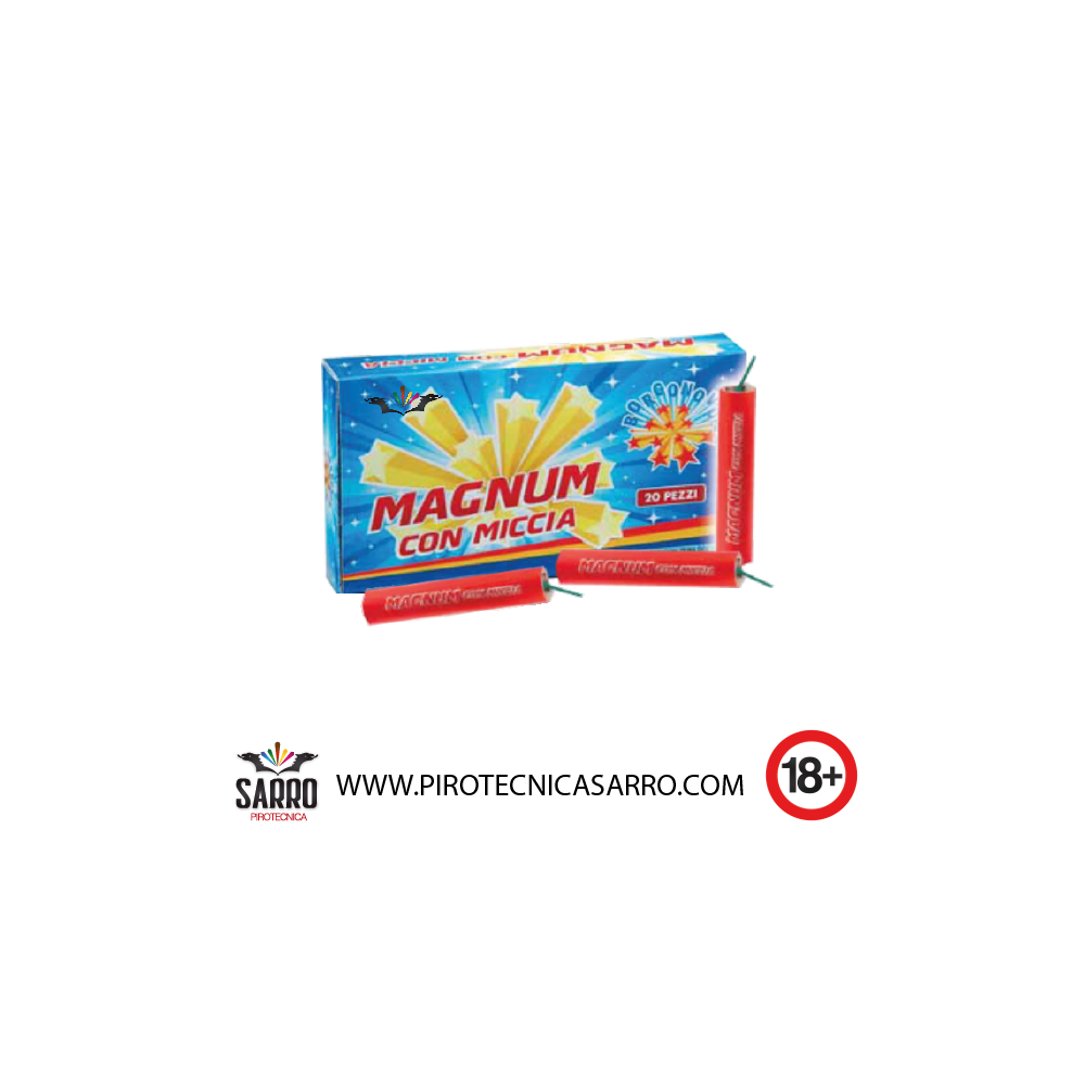 MAGNUM CON MICCIA 20 PEZZI BORGONOVO