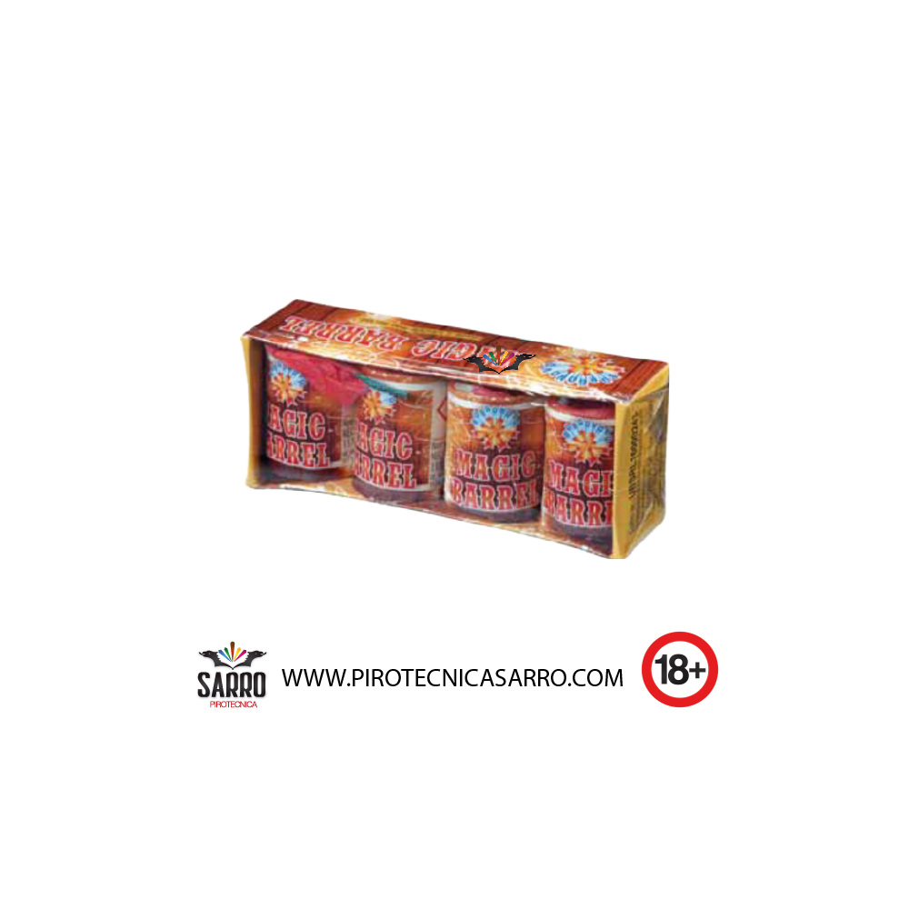 MAGIC BARREL 4 PEZZI BORGONOVO