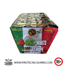 RED GREEN WHITE FLASH Z 50 COLPI GOLD DRAGON