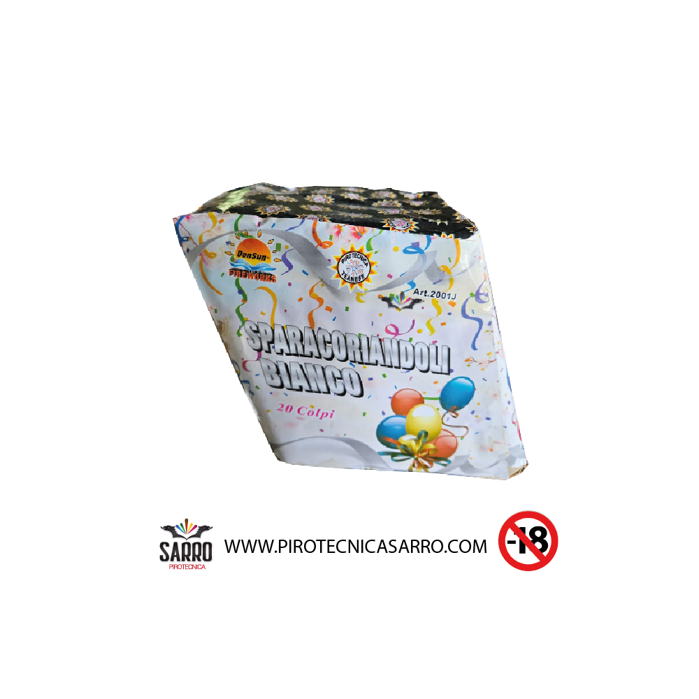 SPARACORIANDOLI BIANCO 25 COLPI TEANESE