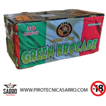 GREEN BROCADE 50 COLPI GOLD DRAGON