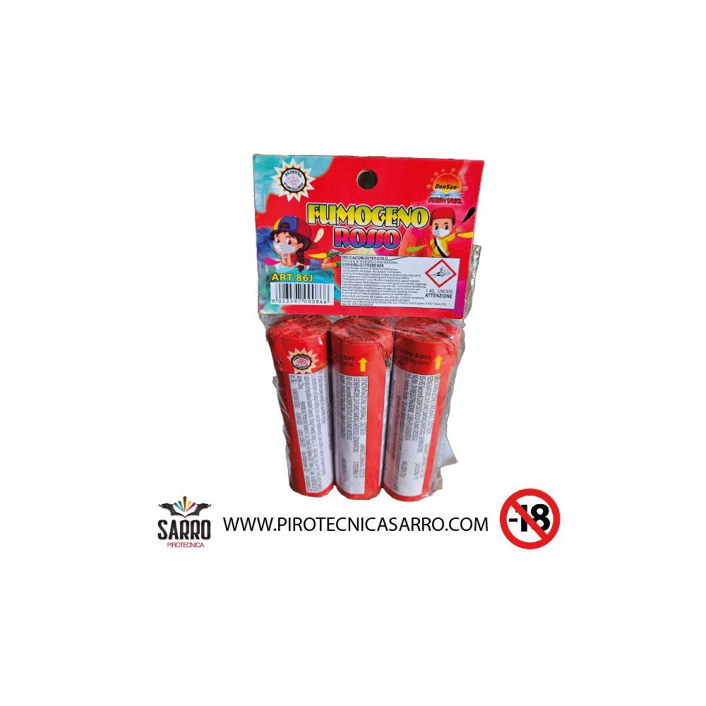 fumogeno blu 6 pezzi teanese