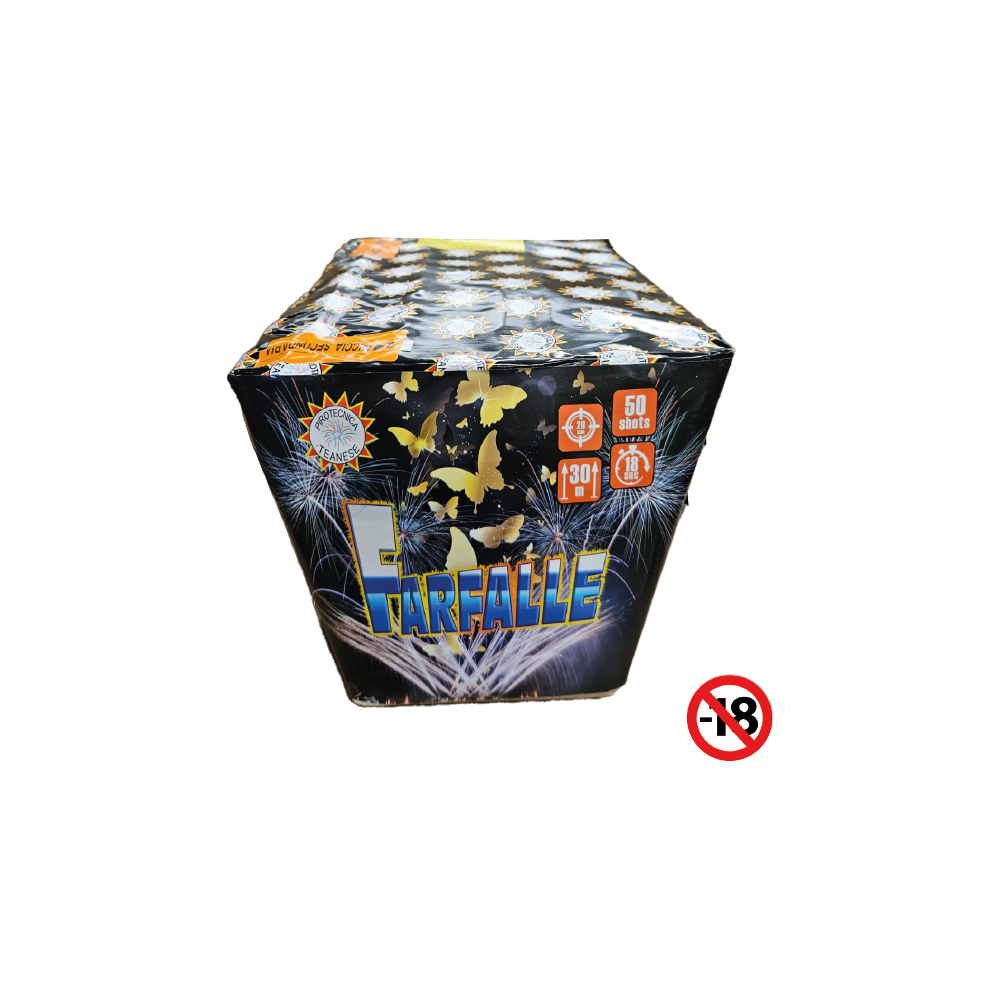 FARFALLE 50 COLPI TEANESE
