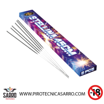 STELLINA 45 CM 6 PEZZI MAGIC FIRE