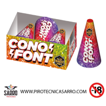 CONO FONT 3 PEZZI MAGIC FIRE