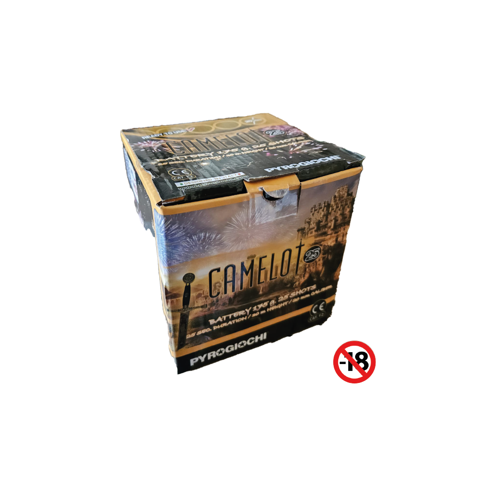 CAMELOT 25 COLPI PYROGIOCHI