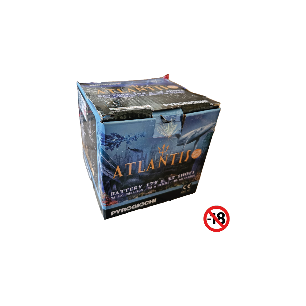 ATLANTIS 25 COLPI PYROGIOCHI
