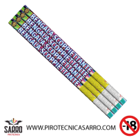 BENGALA SCOPPIETTANTE 4 PEZZI MAGIC FIRE