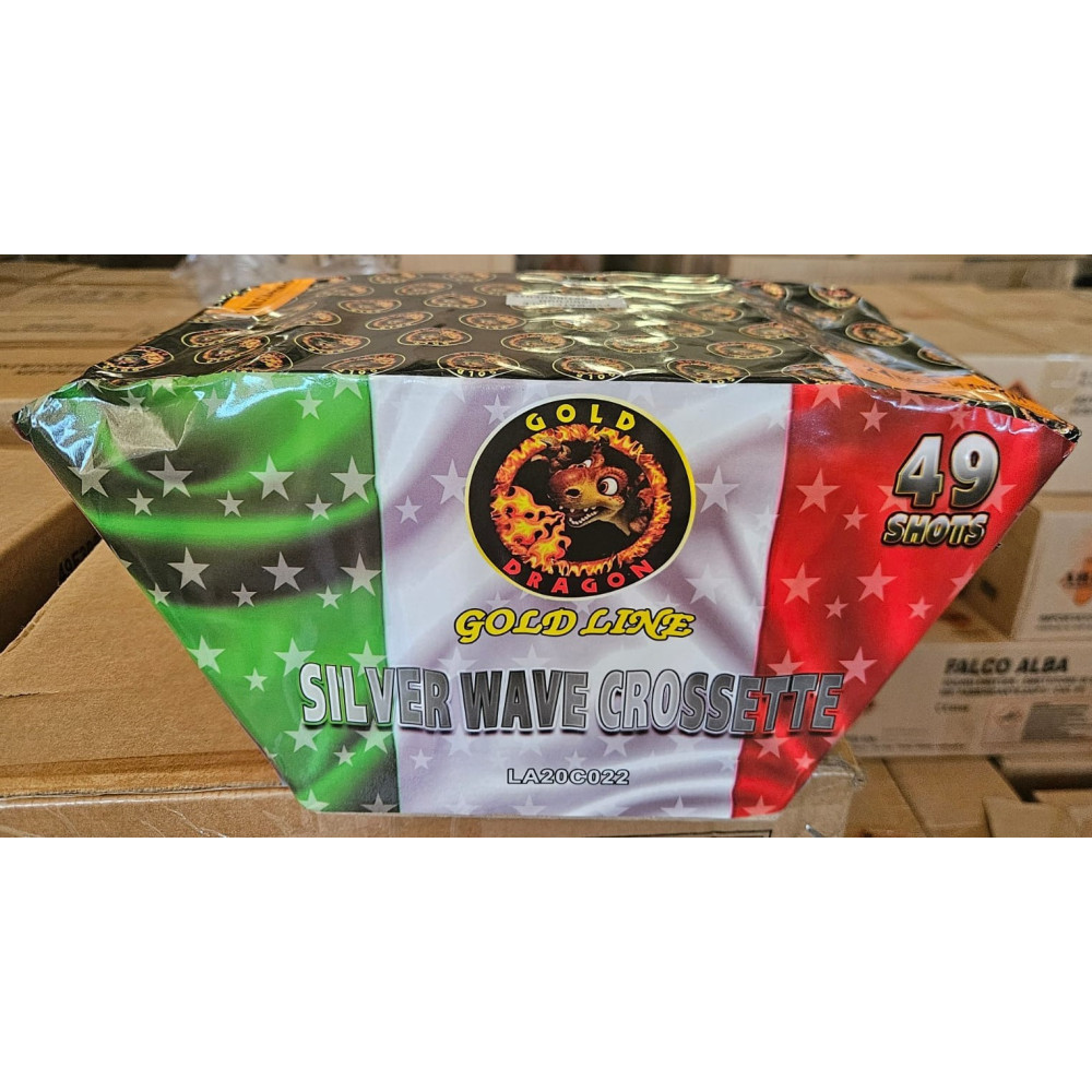 SILVER WAVE CROSSETTE 49 COLPI GOLD DRAGON