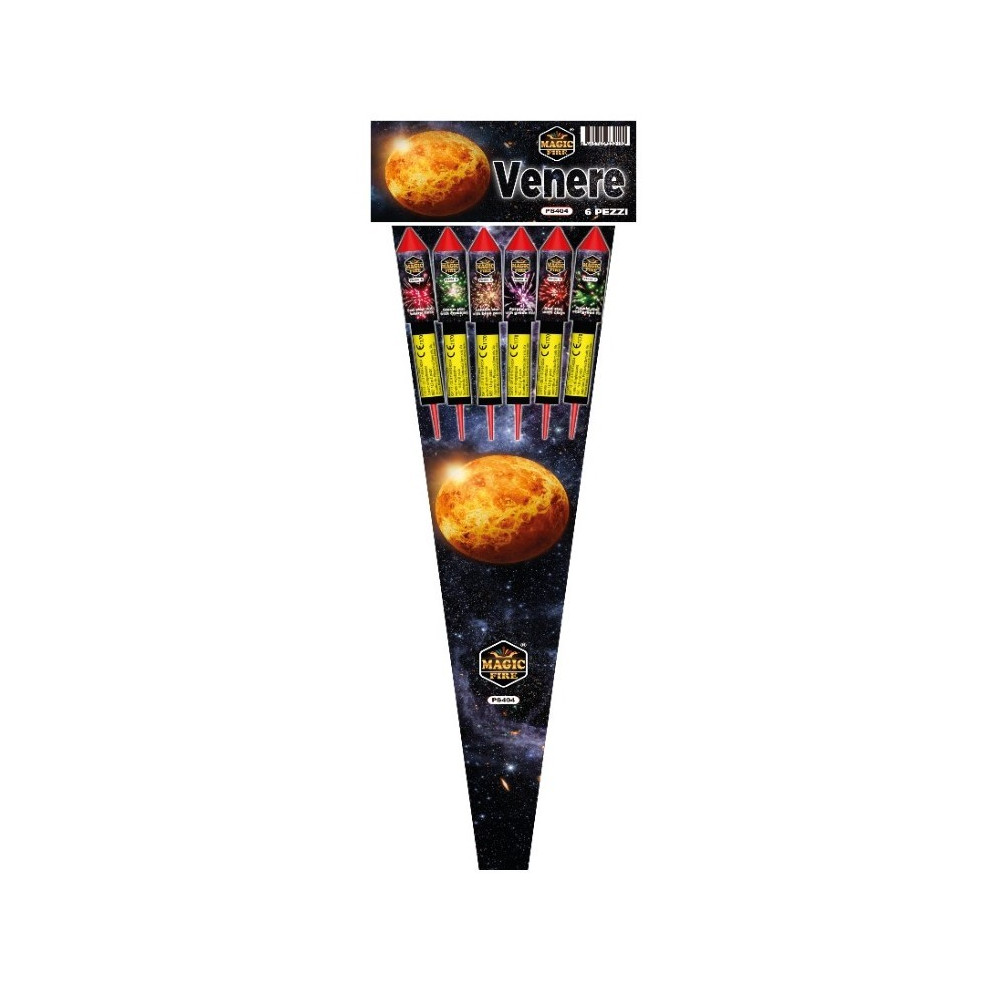 RAZZI VENERE 6 PEZZI MAGIC FIRE