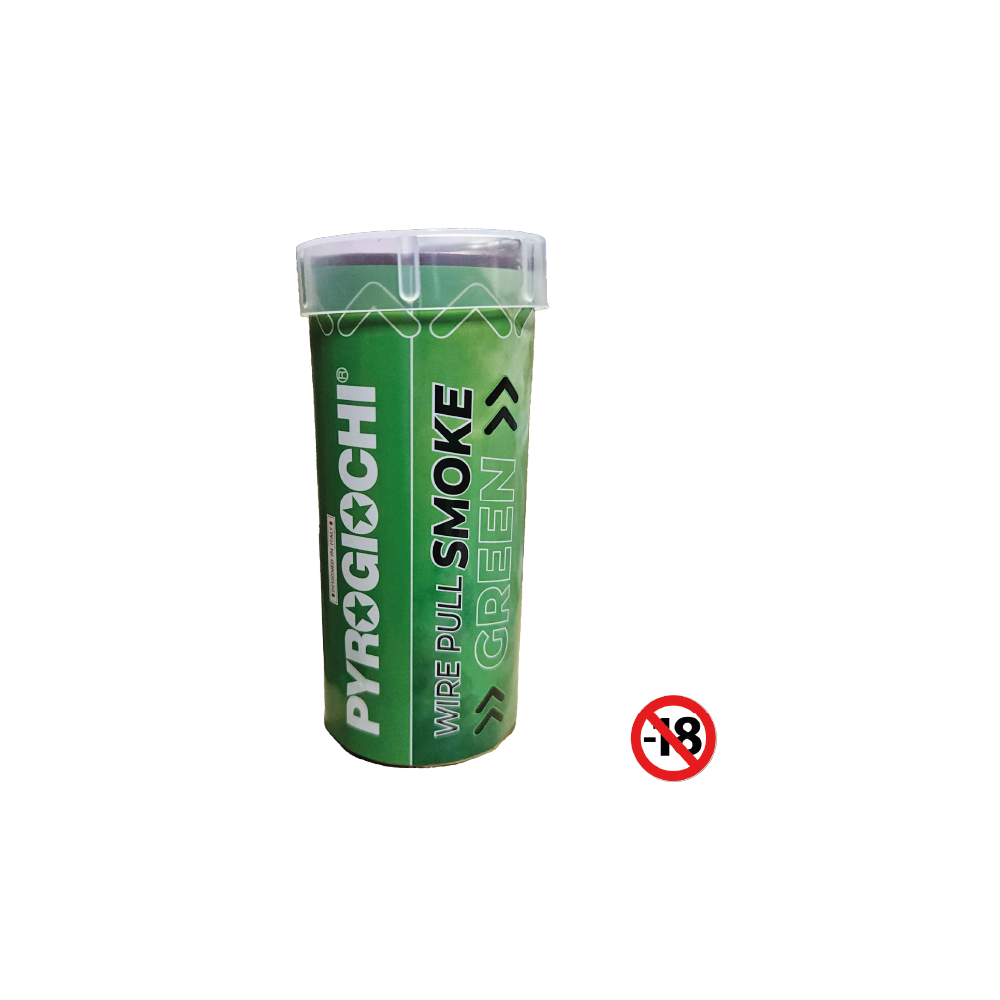 WIRE PULL SMOKE GREEN PYROGIOCHI