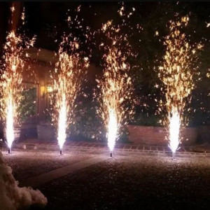 Fontane e vulcani pirotecnici